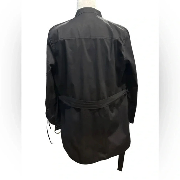 Tory Burch black belted jacket size 4 - Picture 9 of 16